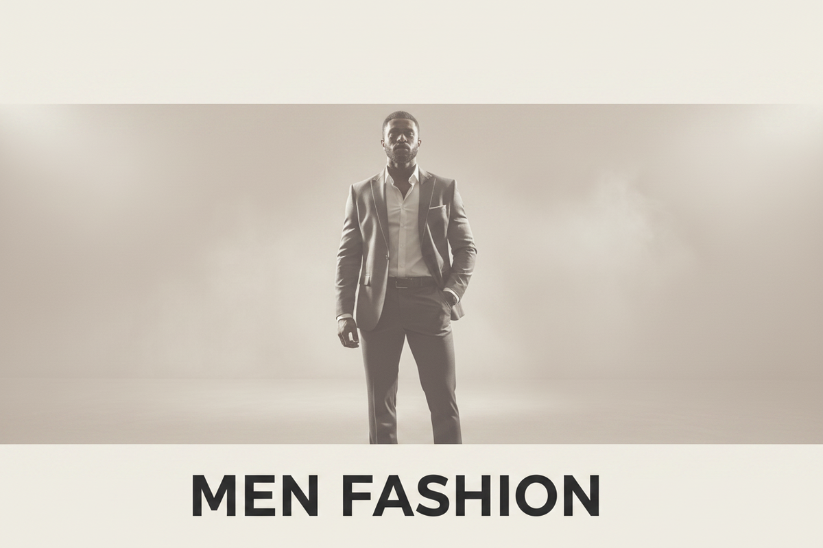 Moda Masculina – Men Fashion Banner