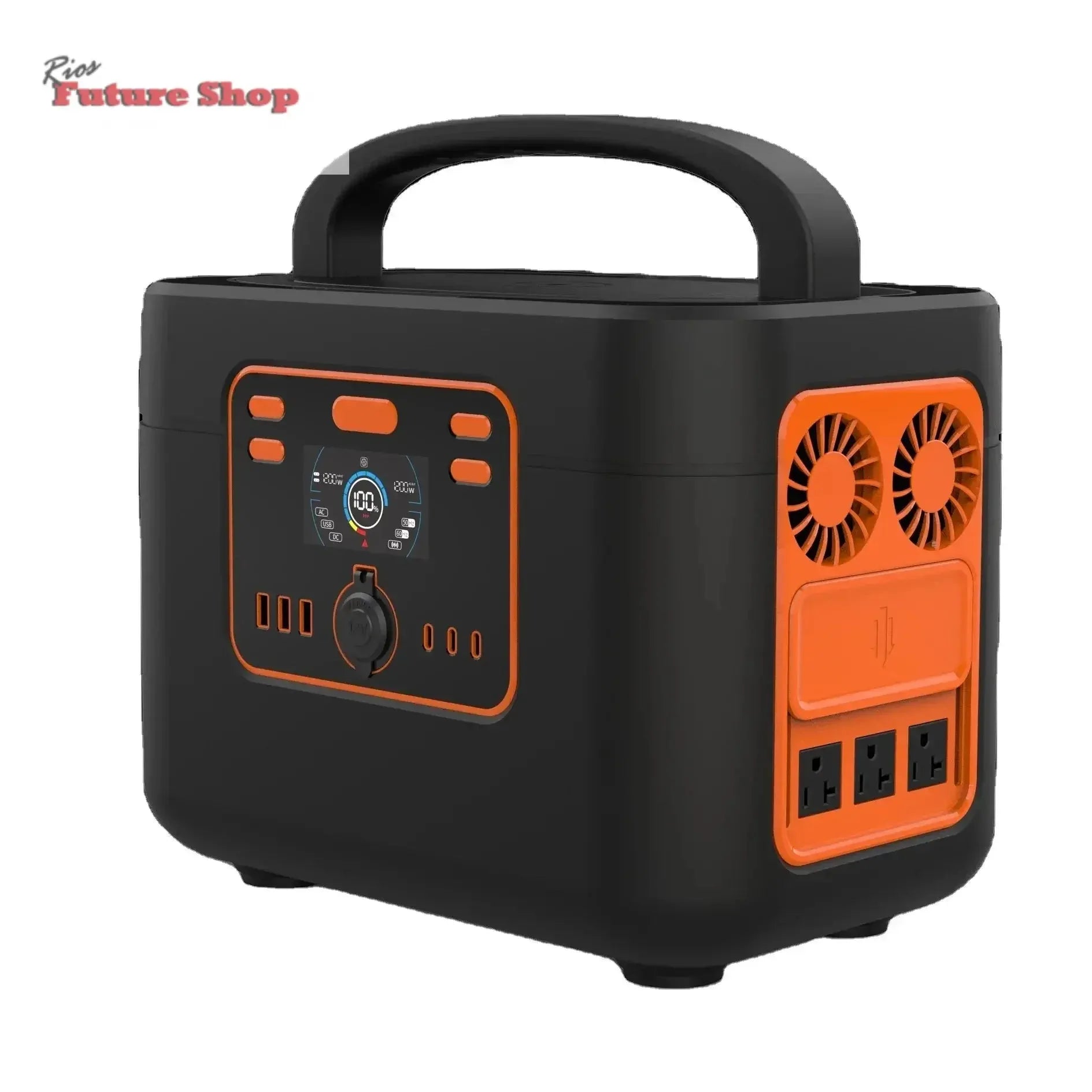 1200W Solar Portable Power Station with Storage - Rios Future Shop