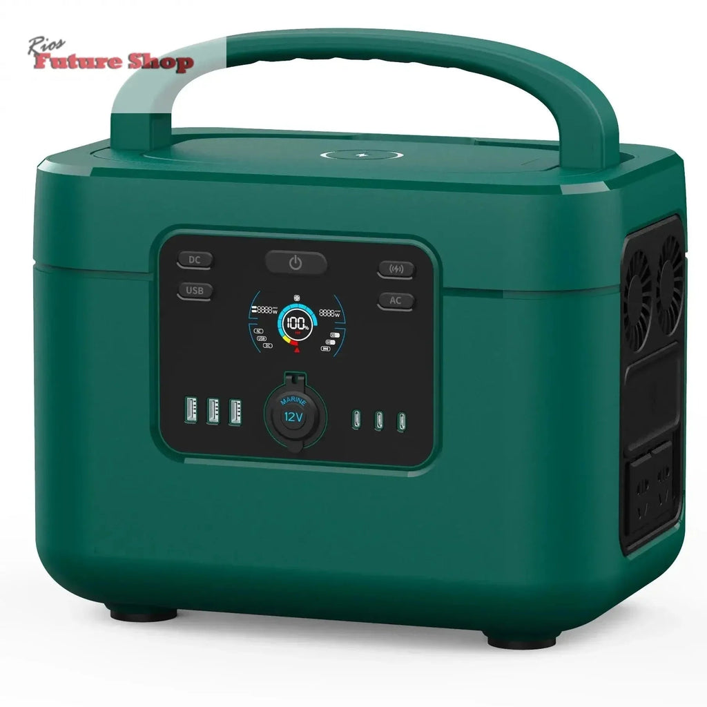 1200W Solar Portable Power Station with Storage - Rios Future Shop