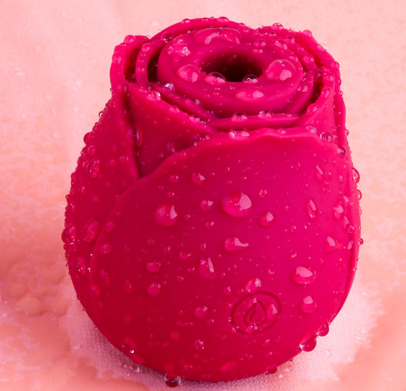 Rose Shape Vaginal Sucking Vibrators Erotic