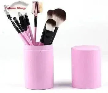 12pcs Makeup Brush Set Blush Eyeshadow Eyelash Highlighter Makeup Brush - Rios Future Shop