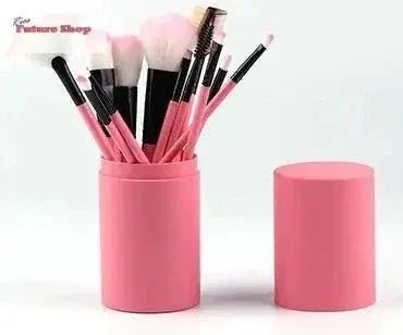 12pcs Makeup Brush Set Blush Eyeshadow Eyelash Highlighter Makeup Brush - Rios Future Shop