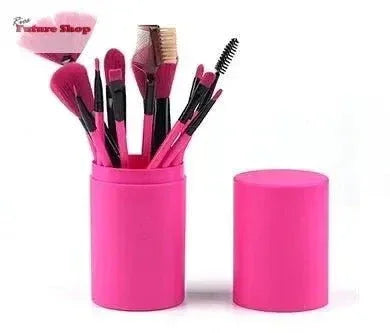 12pcs Makeup Brush Set Blush Eyeshadow Eyelash Highlighter Makeup Brush - Rios Future Shop