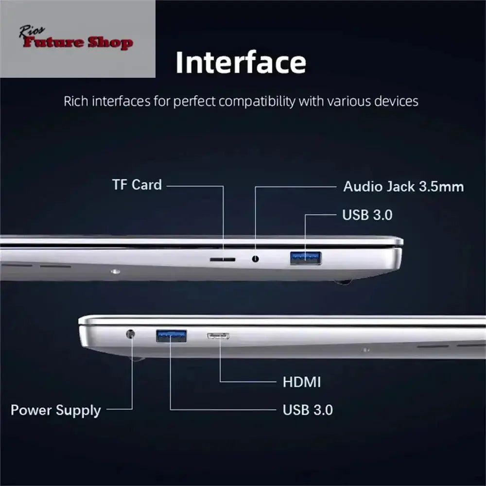 14.1" Intel Core i9 Laptop - User-Friendly Powerhouse - Rios Future Shop