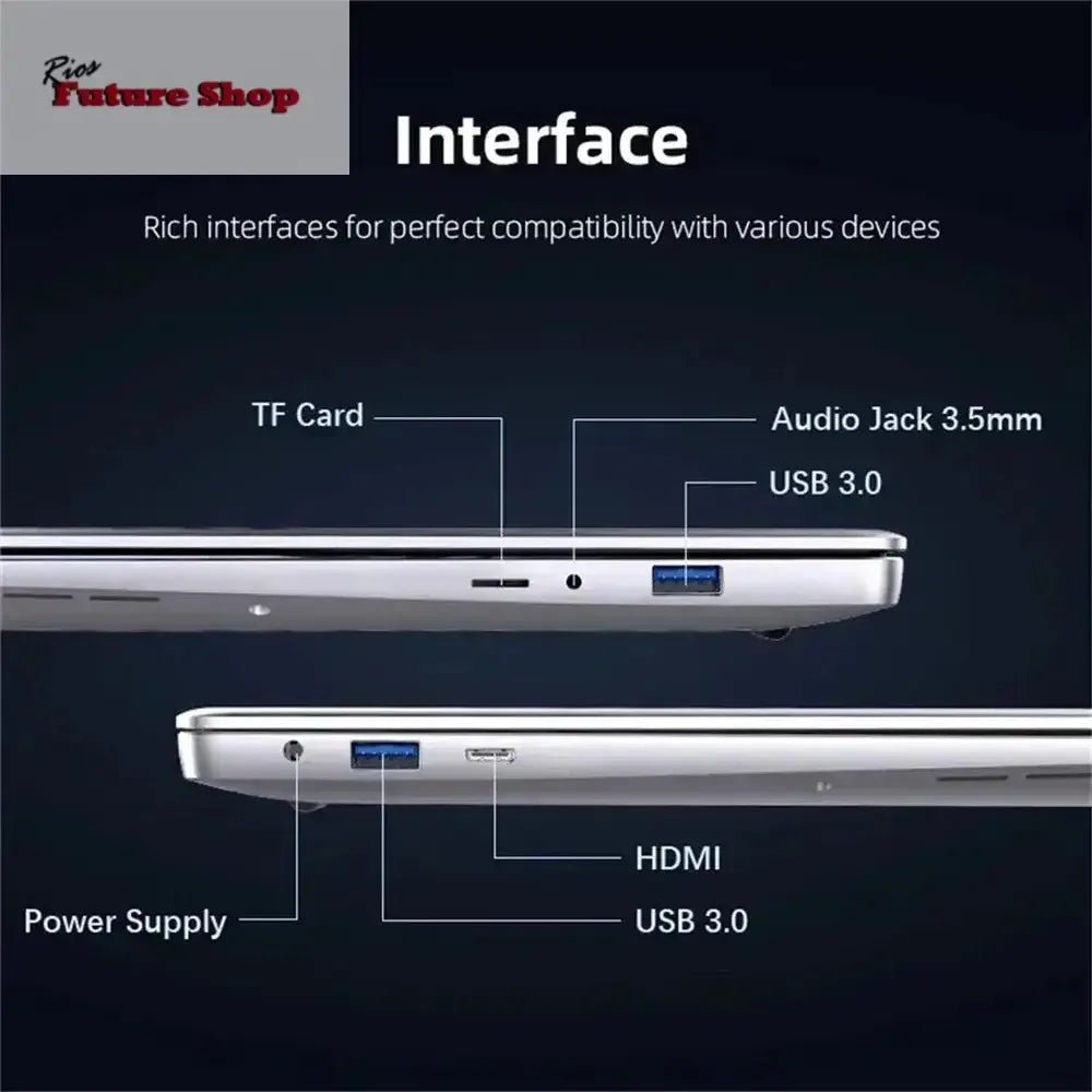 14.1" Intel Core i9 Laptop - User-Friendly Powerhouse - Rios Future Shop