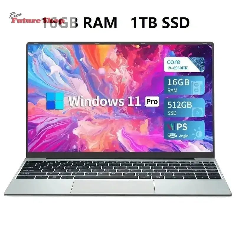14.1" Intel Core i9 Laptop - User-Friendly Powerhouse - Rios Future Shop