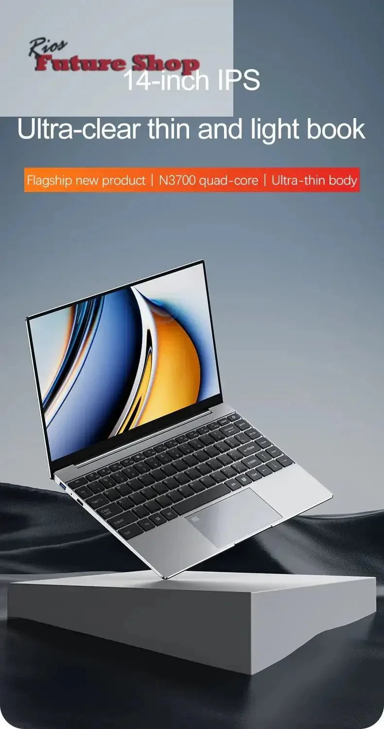 14.1" Laptop Intel N3700 16GB RAM 1TB SSD Win11 - Rios Future Shop