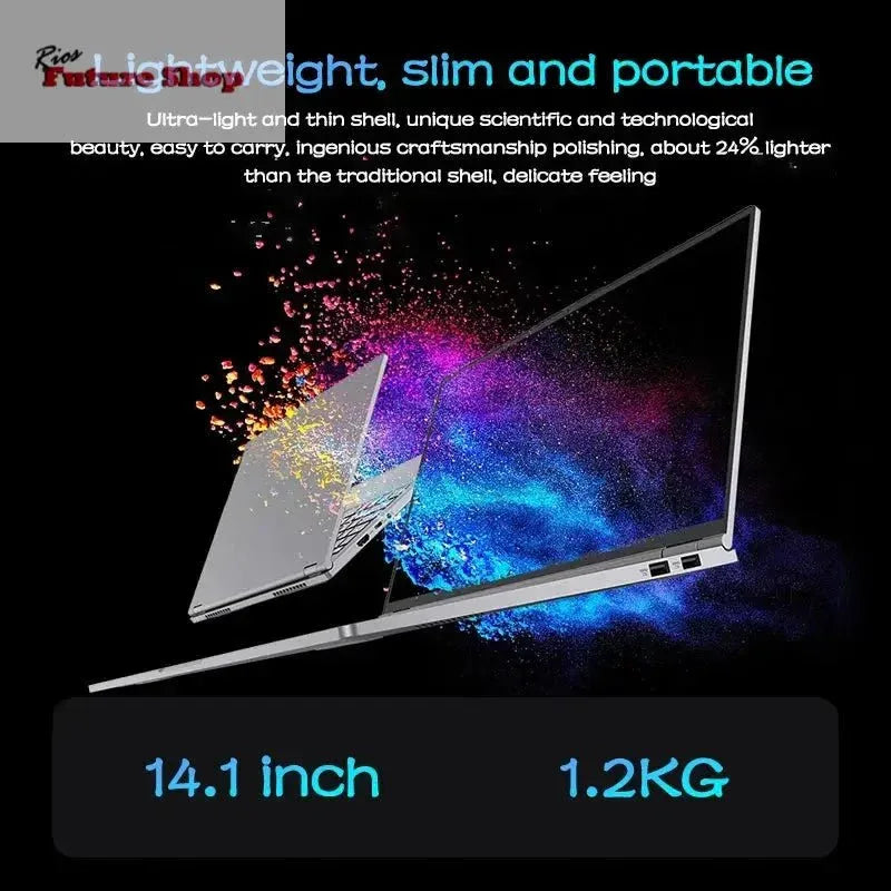 14.1" Laptop Intel N3700 16GB RAM 1TB SSD Win11 - Rios Future Shop