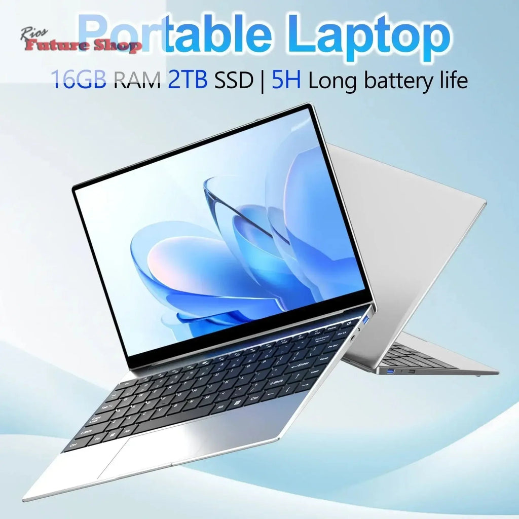 14.1" Laptop Intel N3700 16GB RAM 1TB SSD Win11 - Rios Future Shop