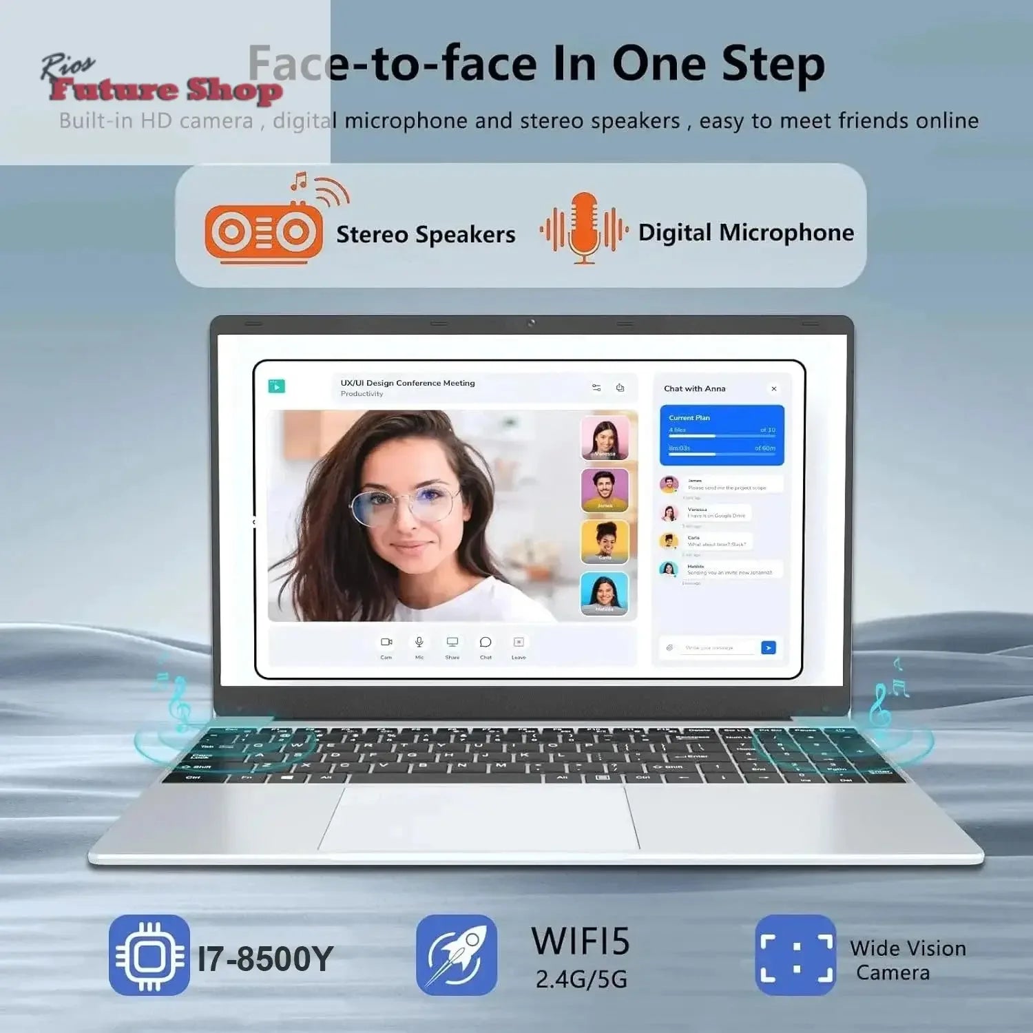 15.6"Laptop Intel Core 8500Y - Rios Future Shop