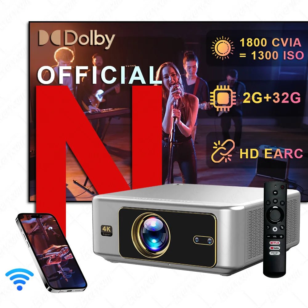 1800CVIA Projector 4k Full hd - Rios Future ShopProjector210194177:3327837Black;210214501:3353807EU