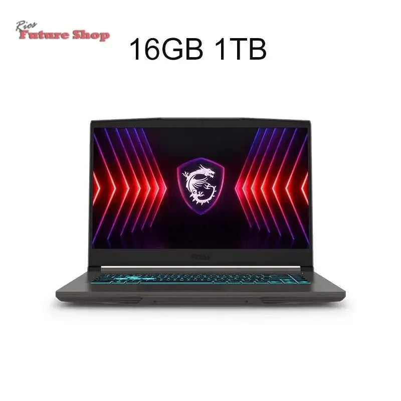 2024 MSI Thin 15 Gaming Laptop 15.6 Inch 2.5K FHD 144Hz IPS Screen Notebook i5-13420H 32GB 1TB RTX3050 Gaming Netbook Computer - Rios Future Shop