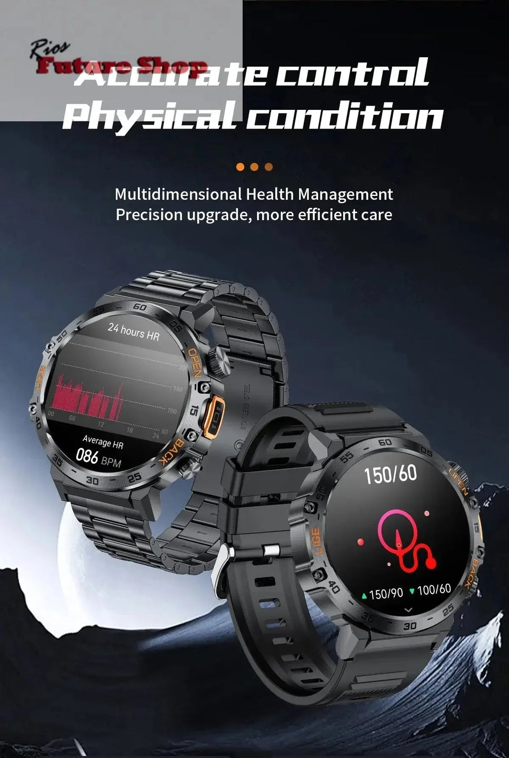 2024 New Smart Watch Men Style - Rios Future Shop