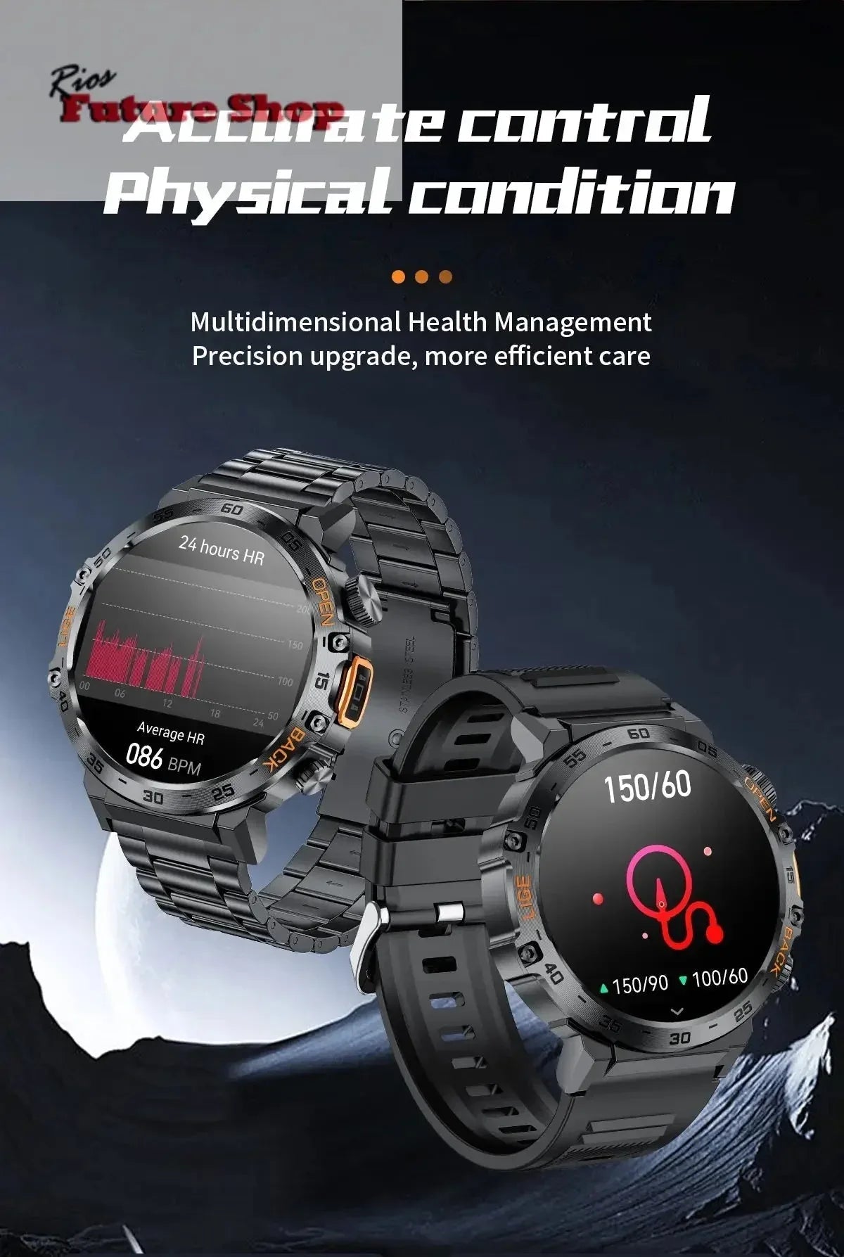 2024 New Smart Watch Men Style - Rios Future Shop
