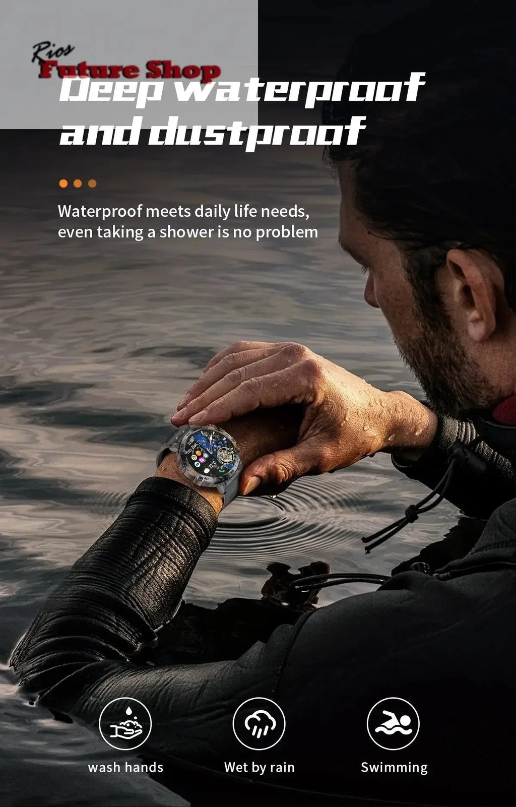 2024 New Smart Watch Men Style - Rios Future Shop