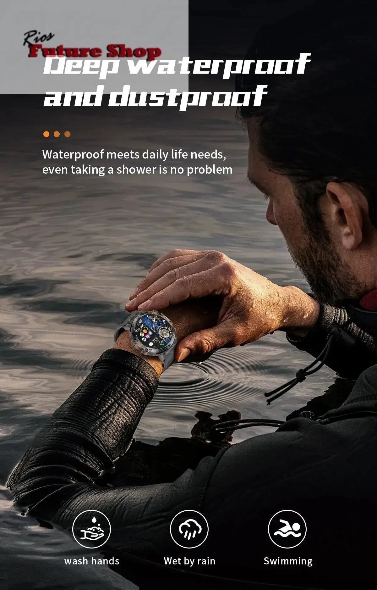 2024 New Smart Watch Men Style - Rios Future Shop