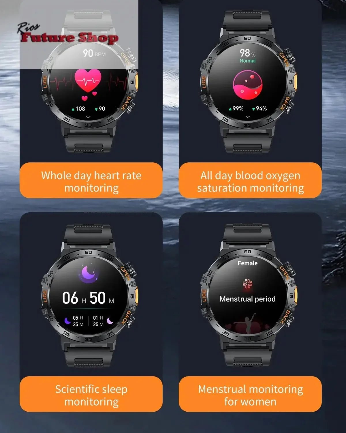 2024 New Smart Watch Men Style - Rios Future Shop