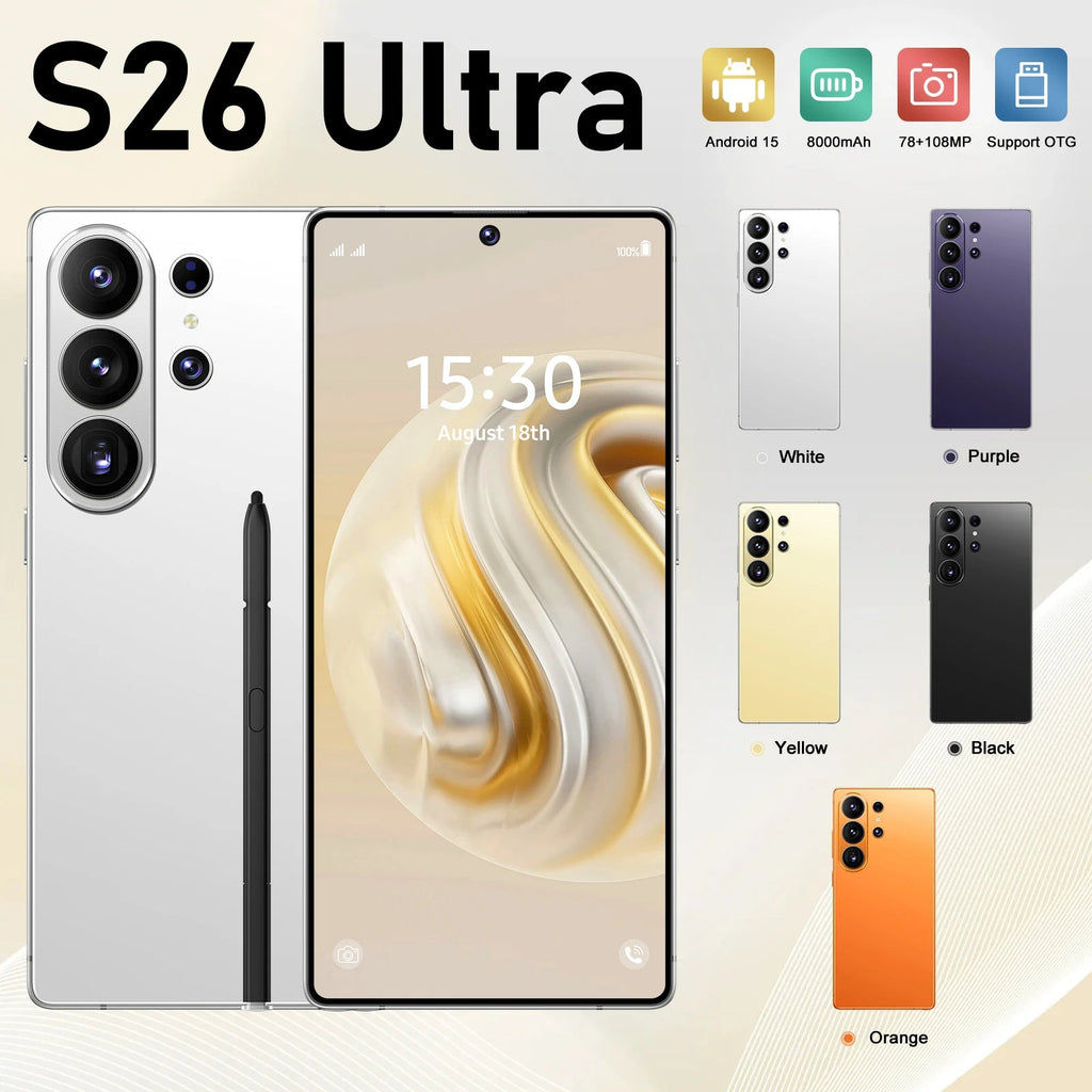 2026 Smartphone S26: A New Global Smartphone with Cutting-Edge Features - Rios Future ShopSmart Phone
