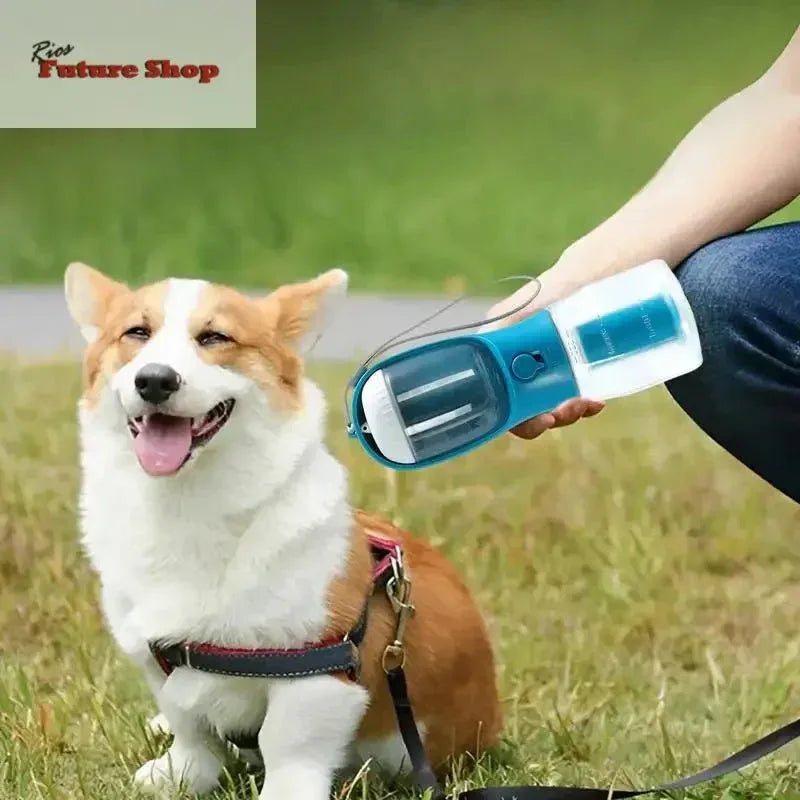 3 in 1 Dog Water Cup Drinking+Food+Garbage Bag - Rios Future Shop