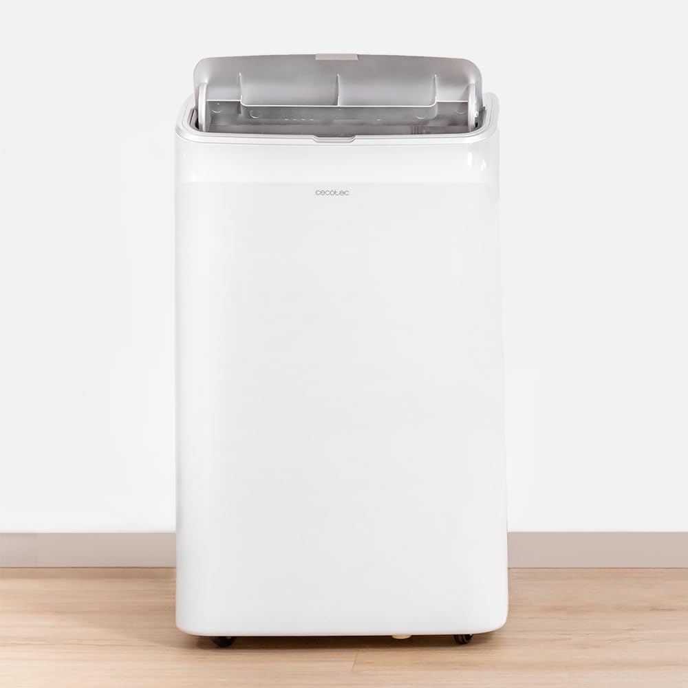 Cecotec ForceClima 12600 Heating Portable Air Conditioner with Remote Control and Heat Pump, 12000 BTU, LED Display, 5 Modes, Dehumidification, Coverage 26-28 m²