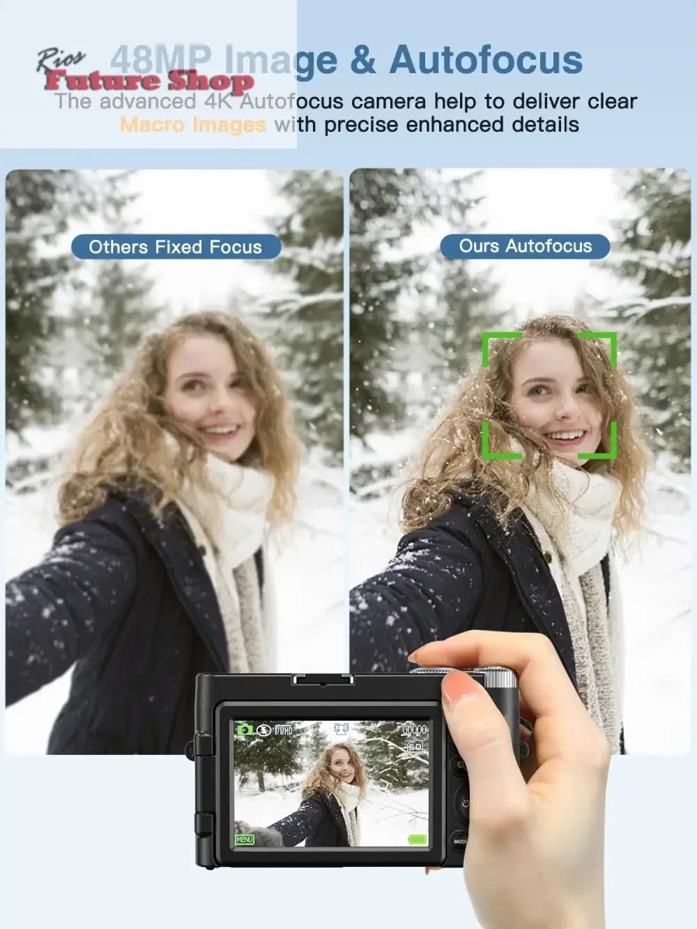 4K Digital Camera for Photography and Video - Rios Future Shop