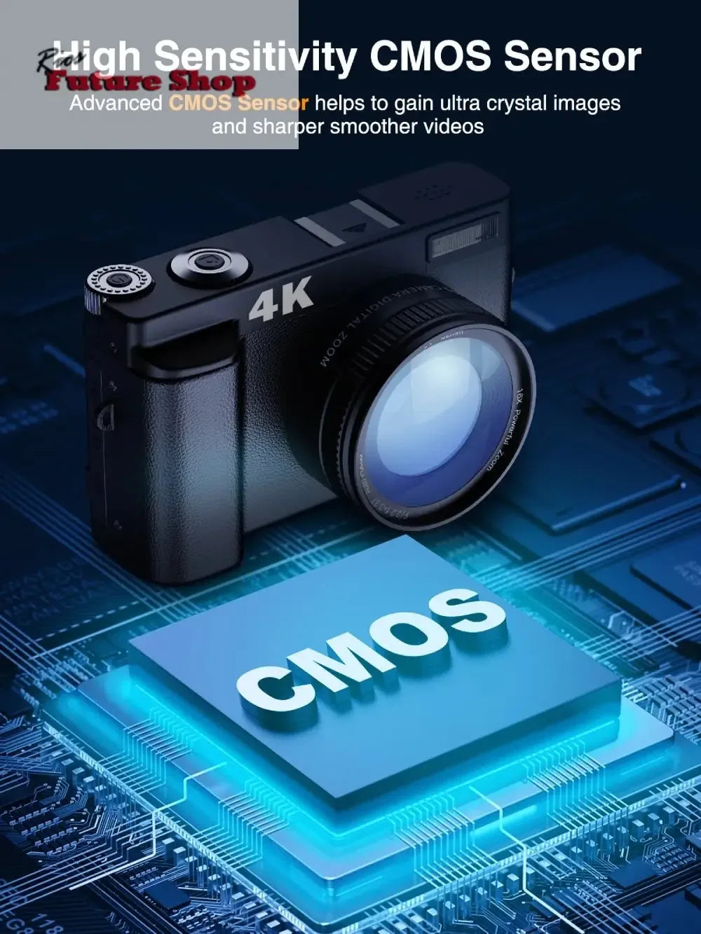 4K Digital Camera for Photography and Video - Rios Future Shop