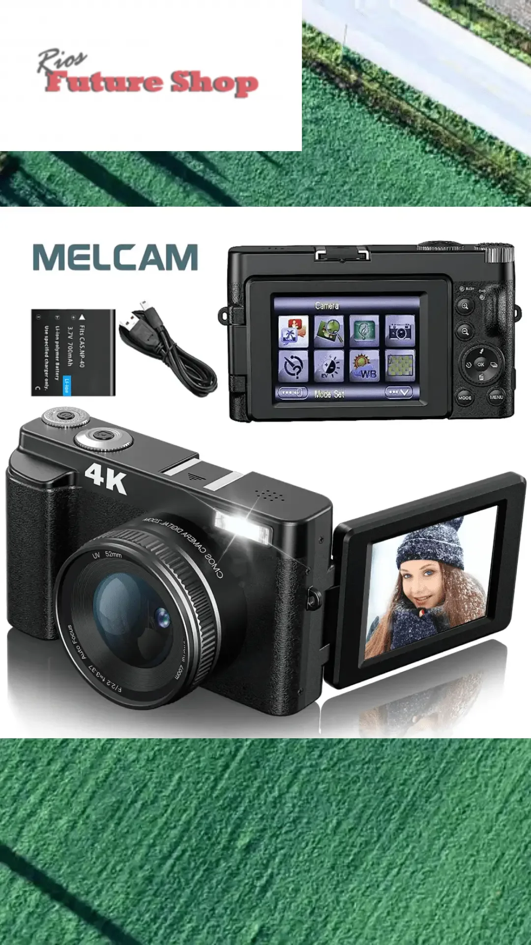 4K Digital Camera for Photography and Video - Rios Future Shop