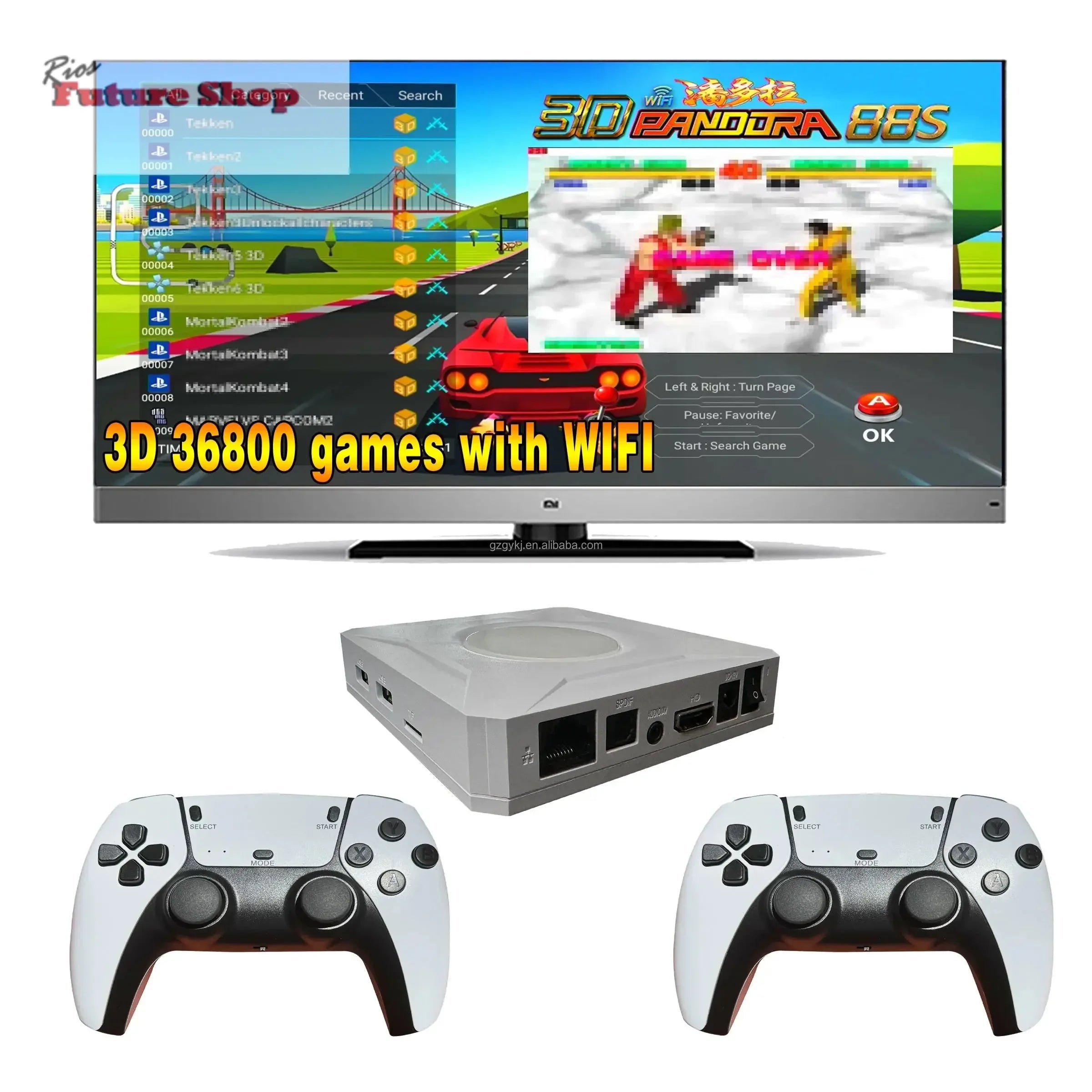 4K Super Console Video Game Box PSP Simulator 20000+retro Game - Rios Future Shop