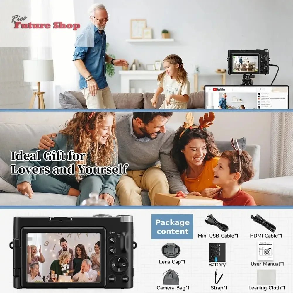 4K Digital Camera for Photography and Video - Rios Future Shop