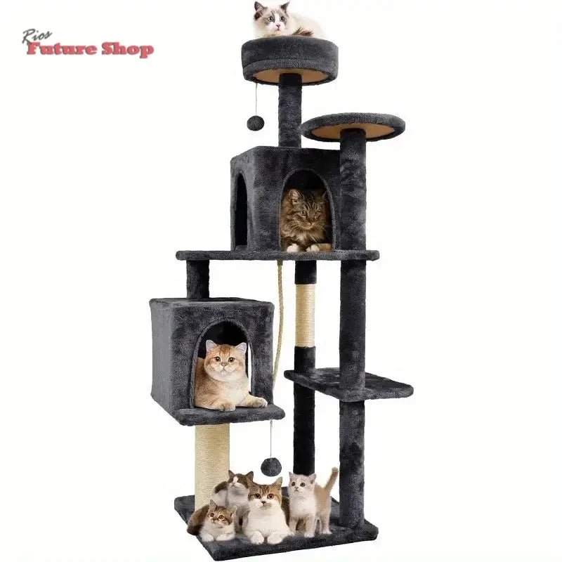 58-Inch-Cat-Tree-Cat-Tower-for-Indoor-Cats-DSersUSA-100116153 - Rios Future Shop