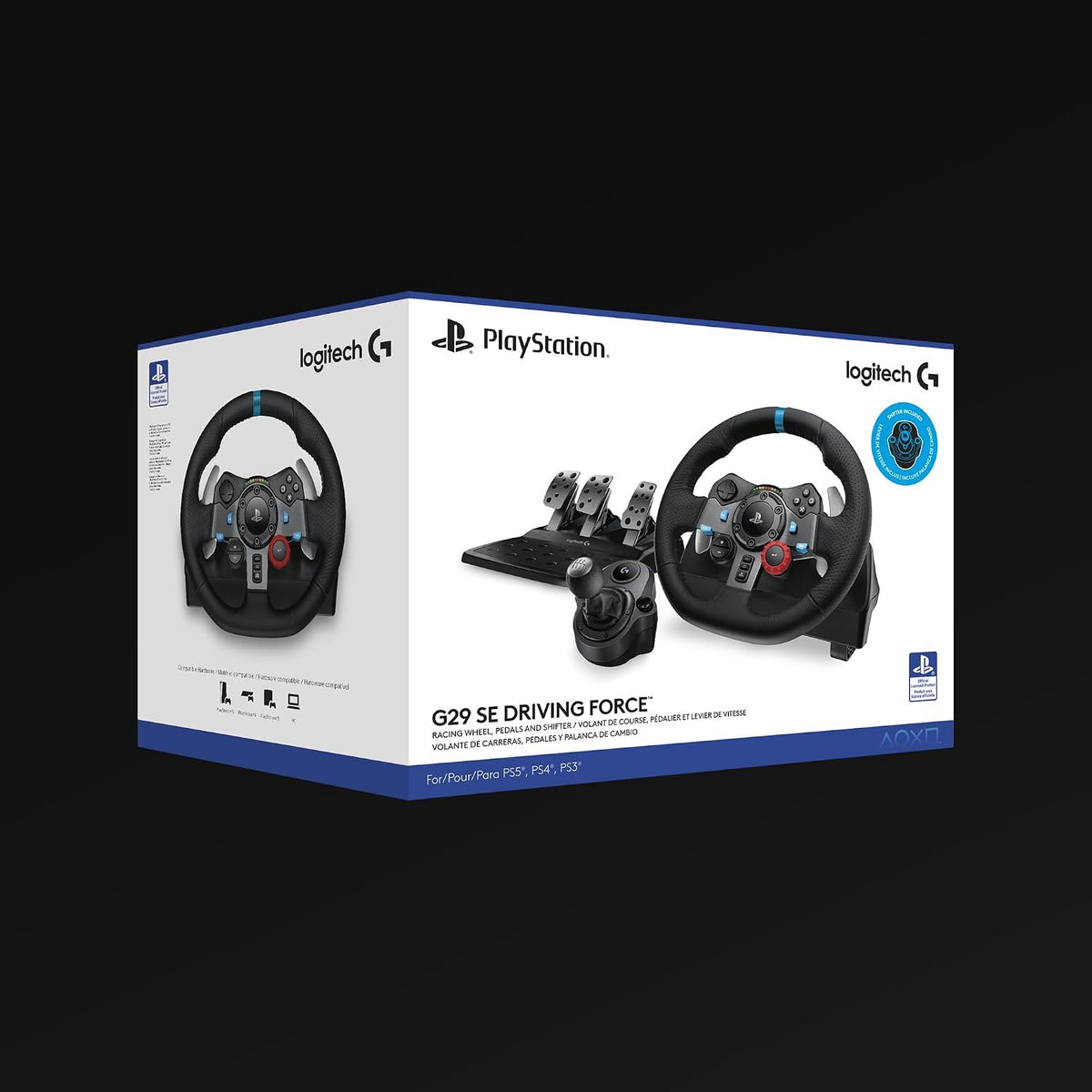 Logitech G G29 SE Driving Force Wheel and Shifter for Playstation & PC