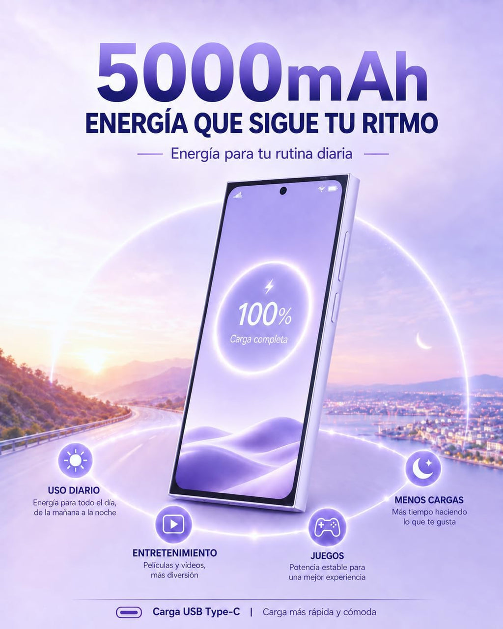 invens Ultra S25 Android 16 Smartphone, 24GB+64GB, 6.79" HD+, 5000mAh