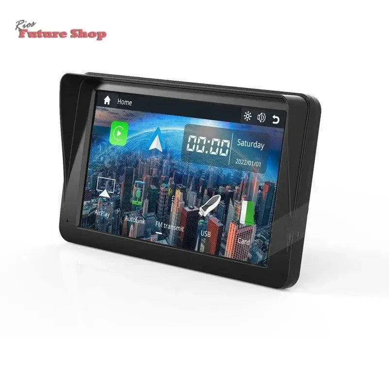7 IPS Car Smart Screen Wireless Carplay Auto Telemóvel Tela de Projeção Navegação - Rios Future Shop