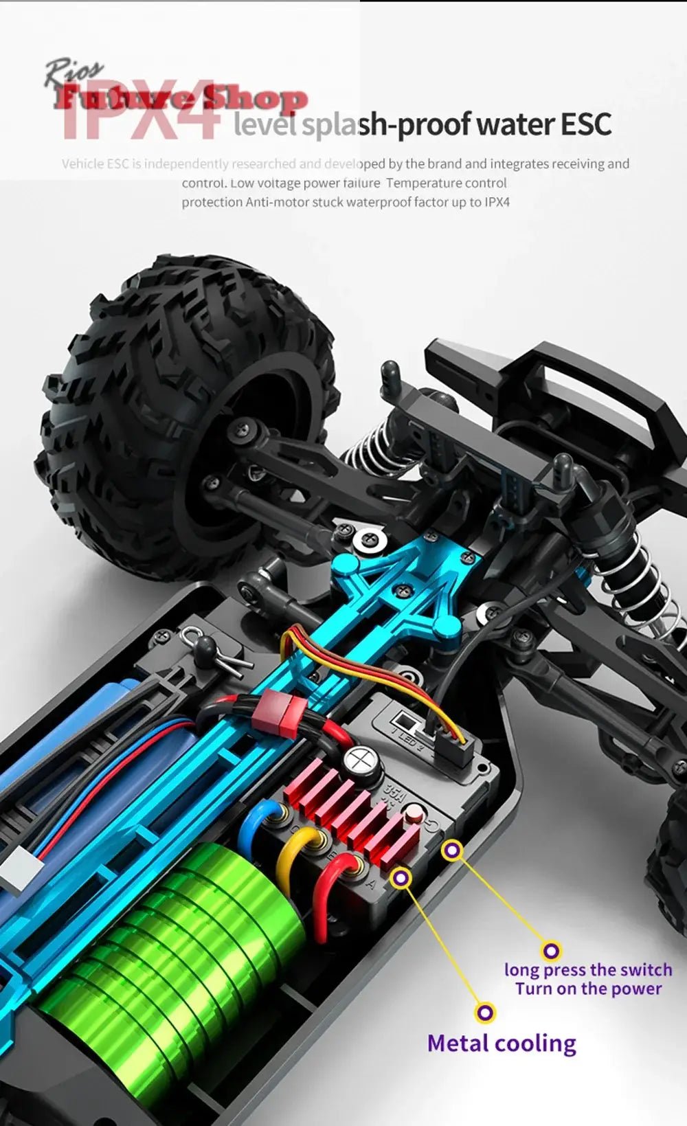 70KM-H-4WD-RC-Car-With-Motor-Remote-Control-DSersUSA-100097046 - Rios Future Shop