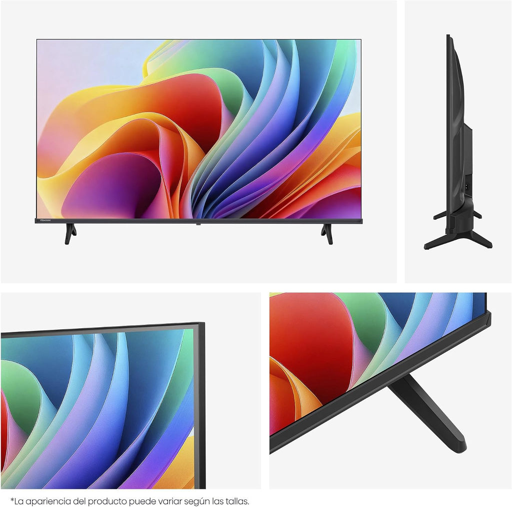 Hisense 40A4S, FHD Smart TV 40 polegadas, Enhancer de cor, Dolby áudio, Share to TV, redução de ruído, modo jogo, Airplay, Smart Home Ready