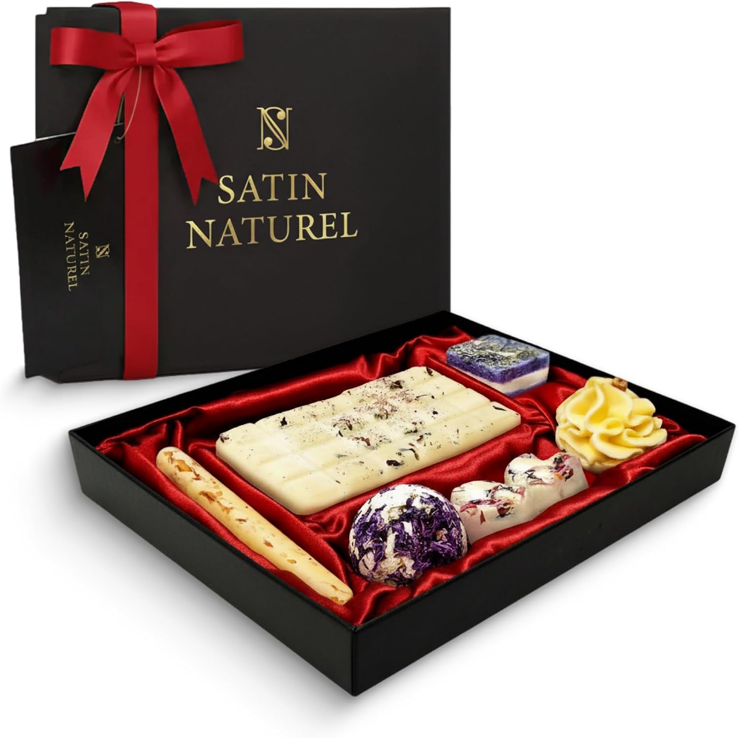 Satin Naturel 7 Luxury Bio Bath Bombs
