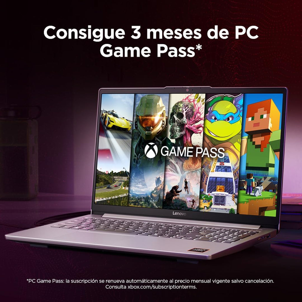 Lenovo LOQ Essential Gen 10 Computador portátil Gaming IA FHD de 15,6" (AMD Ryzen 7 7735HS, NVIDIA GeForce RTX 4050, 16 GB RAM, 512 GB SSD, 144Hz, Wi-Fi 6, sem sistema operativo. ) QWERTY Espanhol Ol
