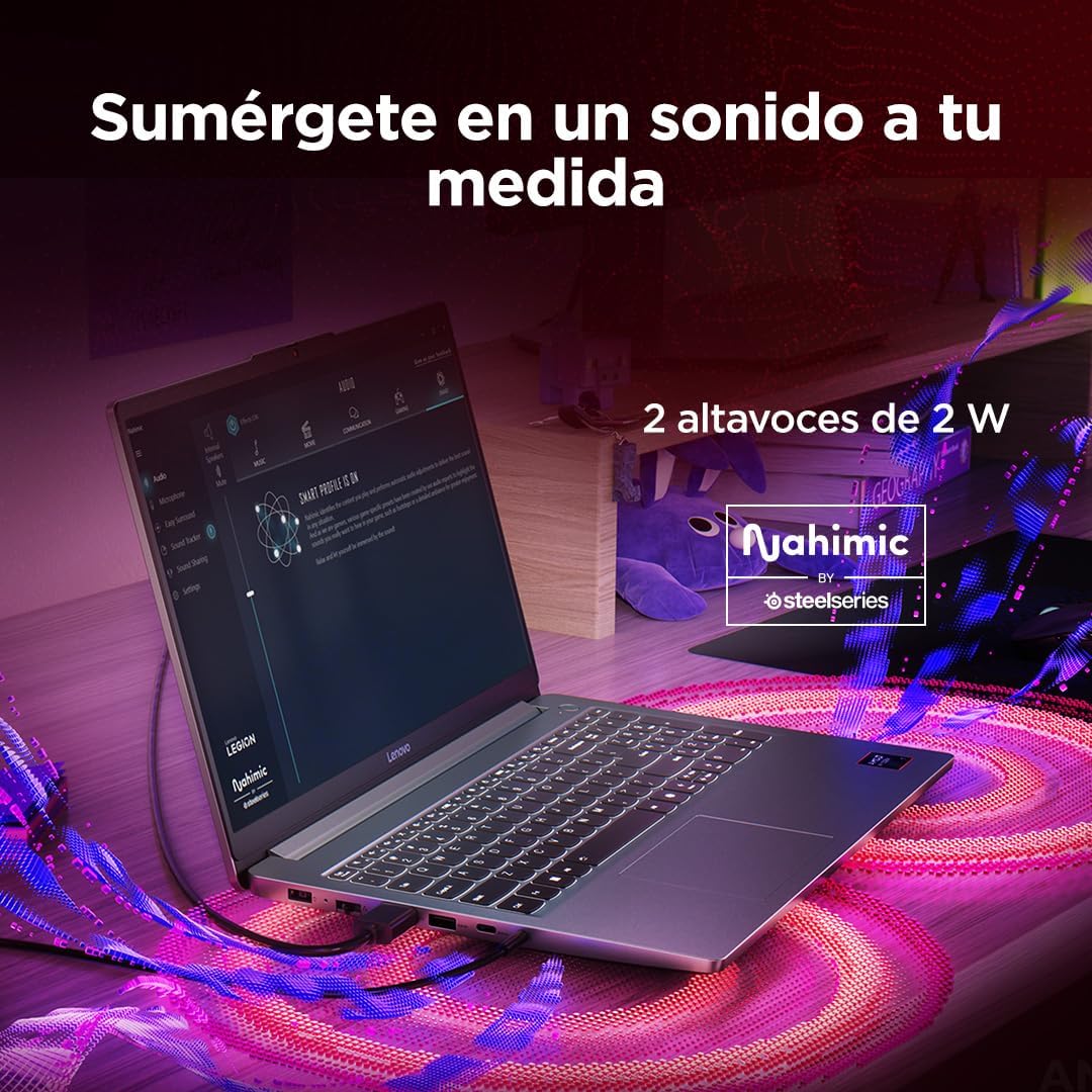 Lenovo LOQ Essential Gen 10 Computador portátil Gaming IA FHD de 15,6" (AMD Ryzen 7 7735HS, NVIDIA GeForce RTX 4050, 16 GB RAM, 512 GB SSD, 144Hz, Wi-Fi 6, sem sistema operativo. ) QWERTY Espanhol Ol