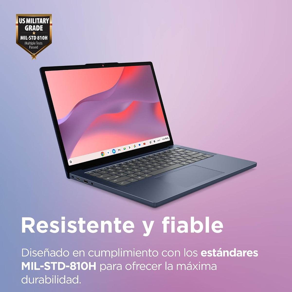 Lenovo Chromebook m, Gen 11, MediaTek Kompanio, ChromeOS, Blue