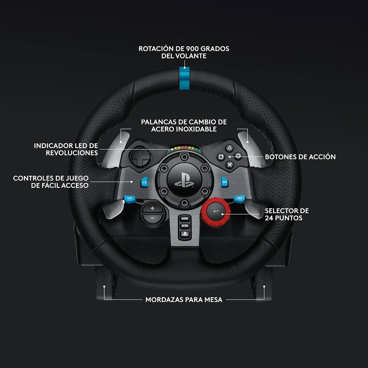 Logitech G G29 SE Driving Force Wheel and Shifter for Playstation & PC