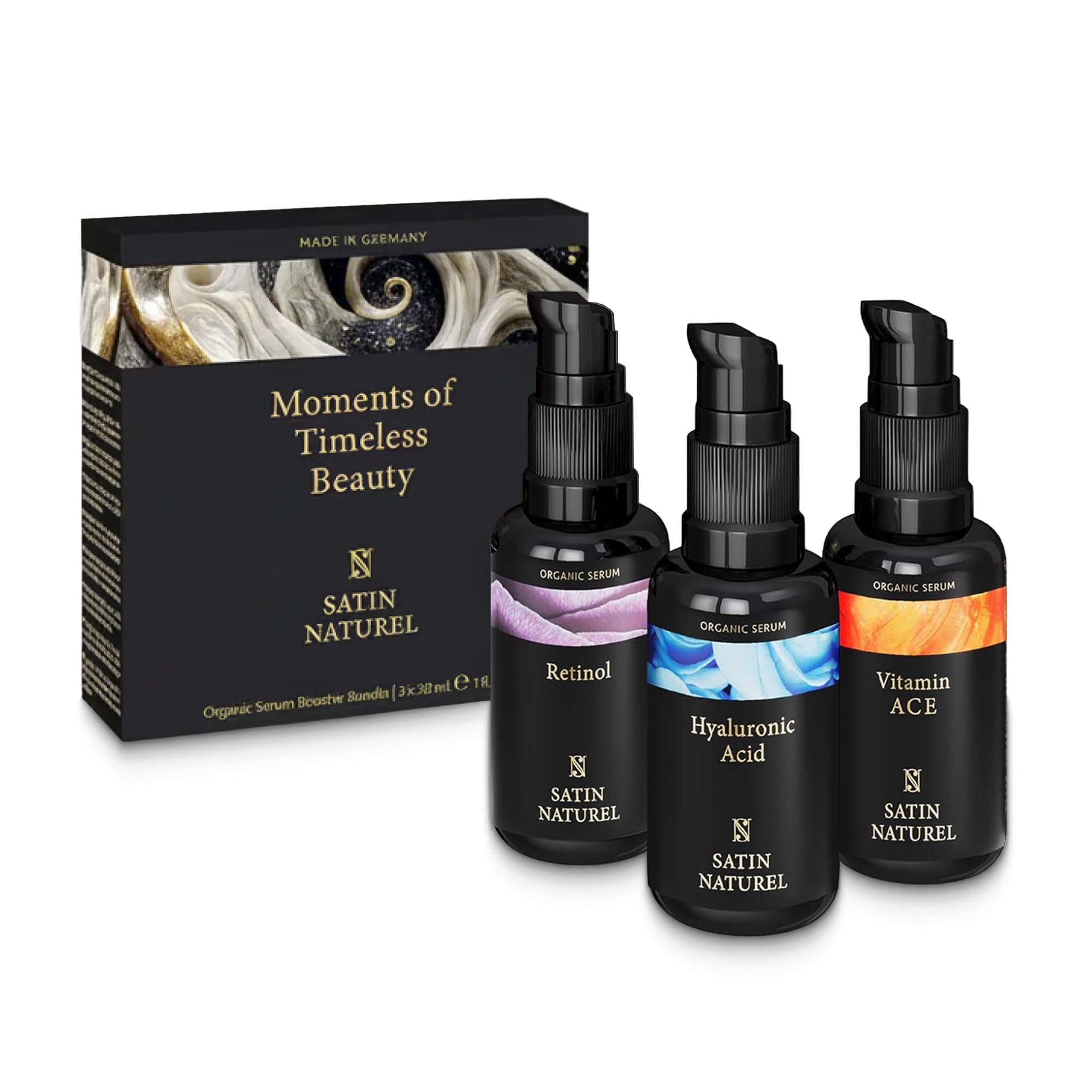 Satin Naturel Luxury Gift Set 5x30 ml