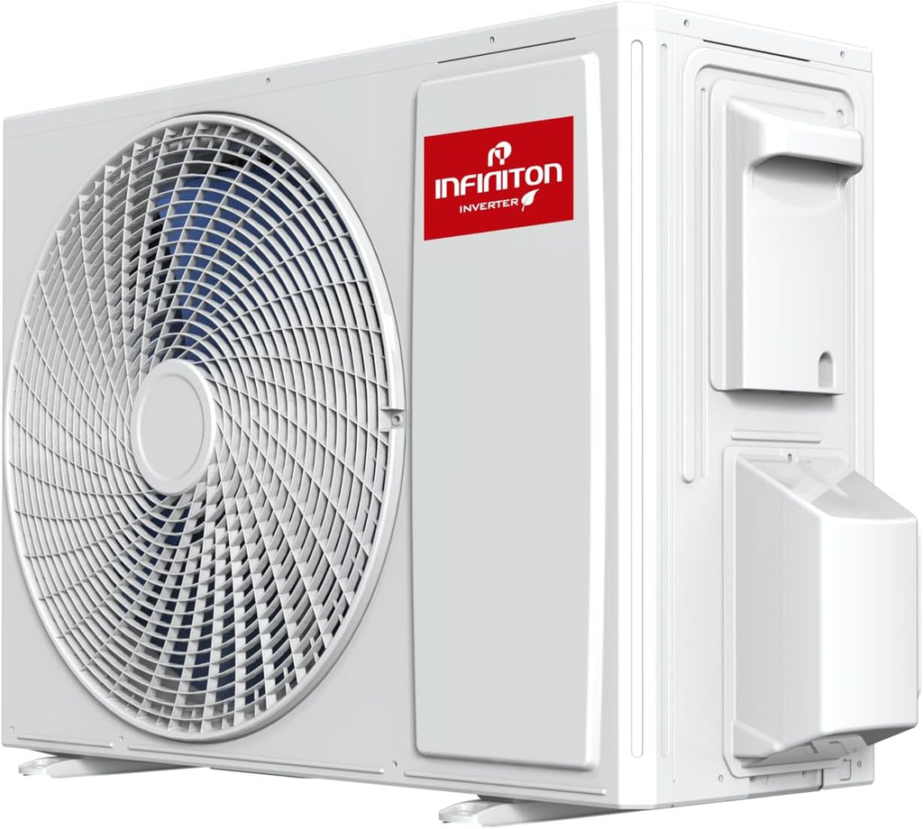 Infiniton Ar condicionado Split SPTTC12A2, 12000 BTU - Bomba de calor, controlo remoto, ecrã LED, desumidificador, baixo consumo