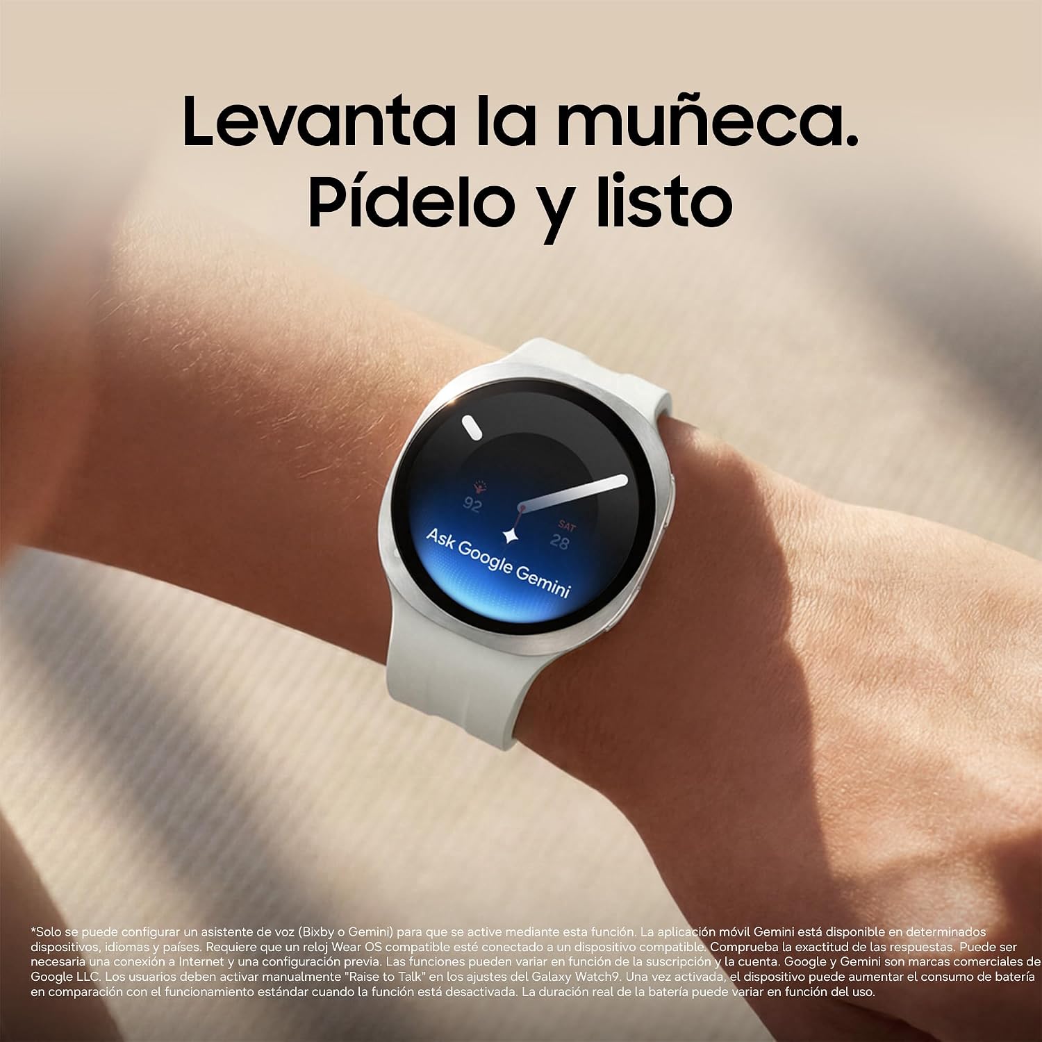 Samsung Galaxy Watch9, 44mm, Bluetooth, Dark Grey (Spanish Version)
