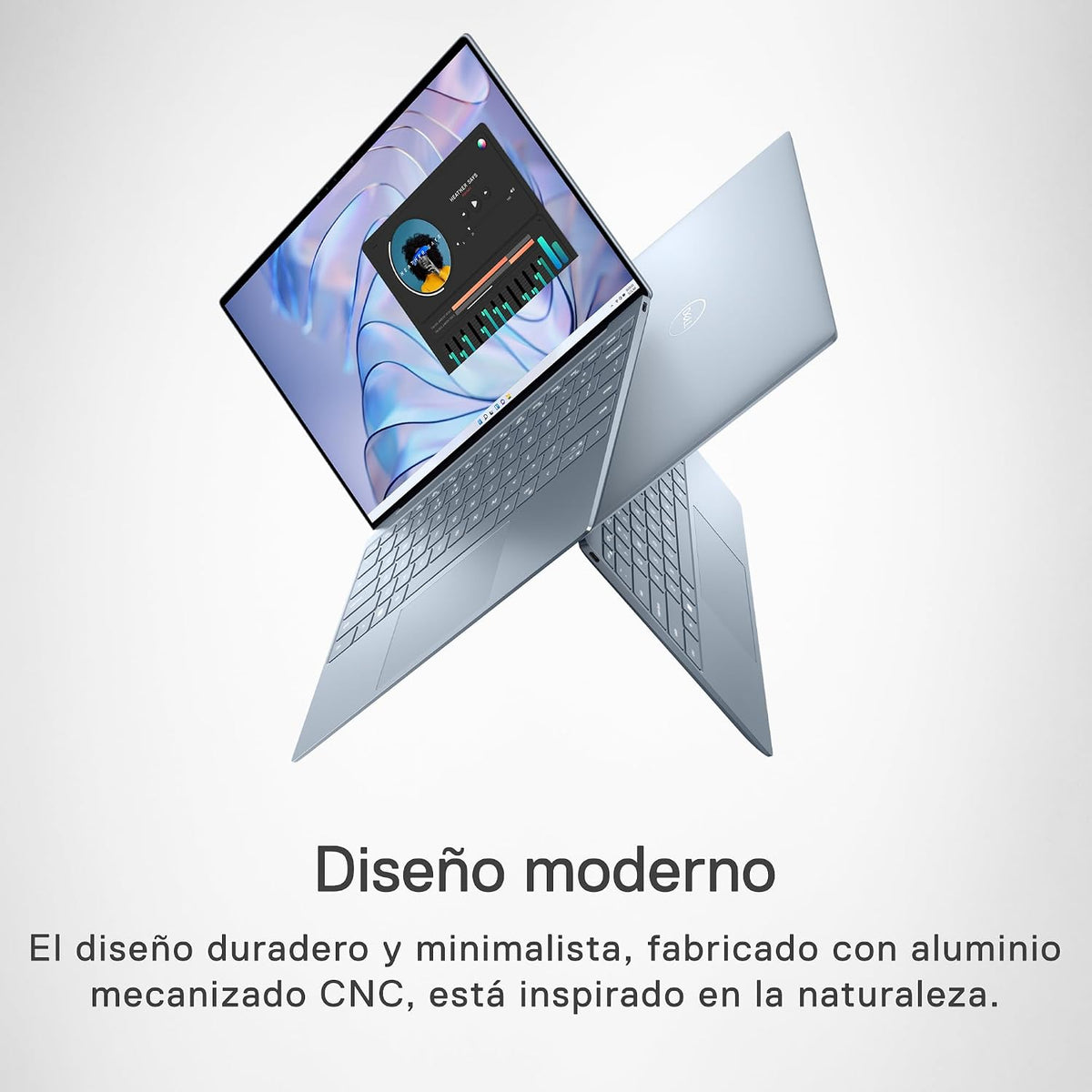 Dell XPS 13 9315 Computador portátil de 13,4" UHD táctil (Intel Core i7-1250U, 16 GB RAM, 512 GB SSD, Intel Iris Xe Graphics, Windows 11 Home) Sky - teclado retroiluminado QWERTY espanhol