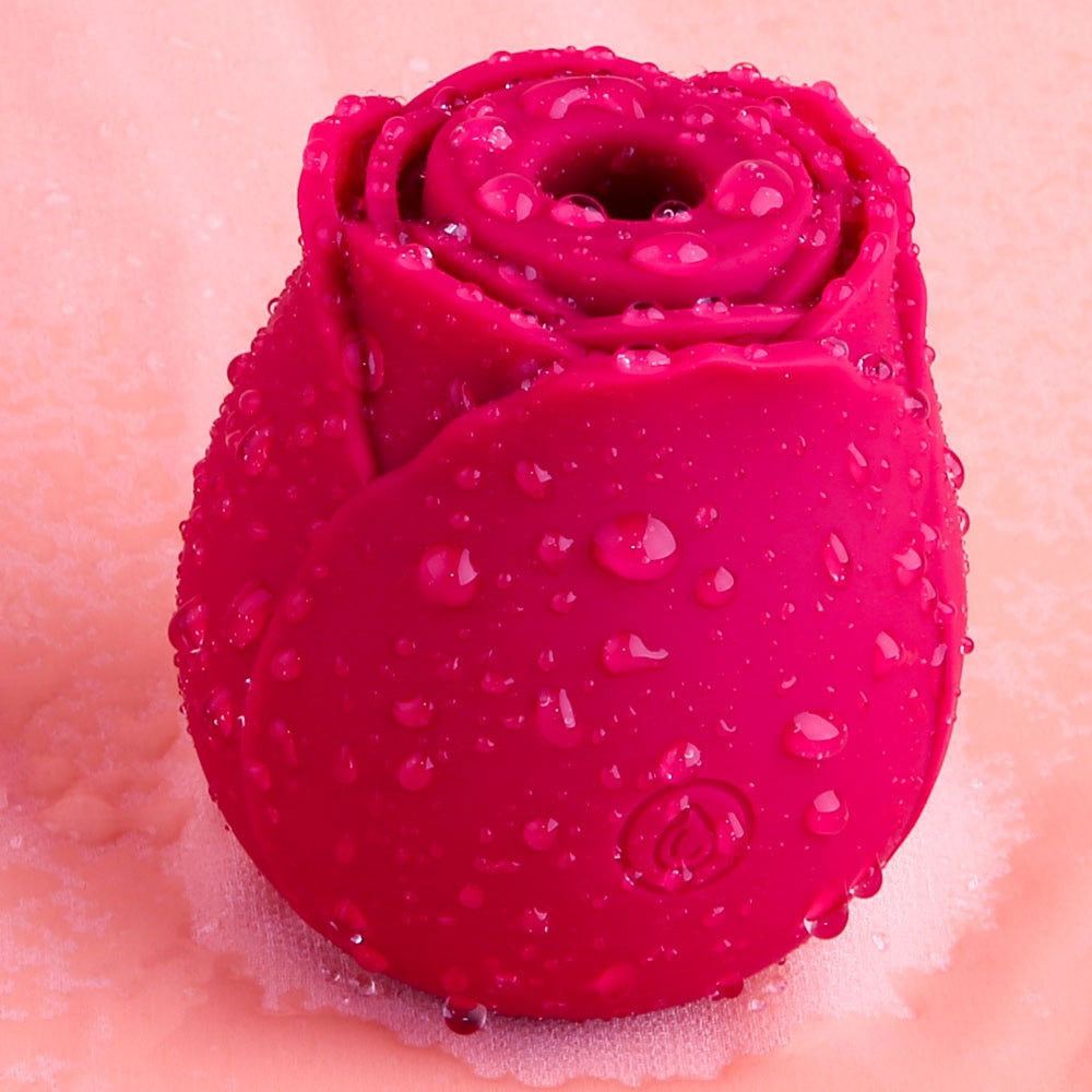 Rose Shape Vaginal Sucking Vibrators Erotic
