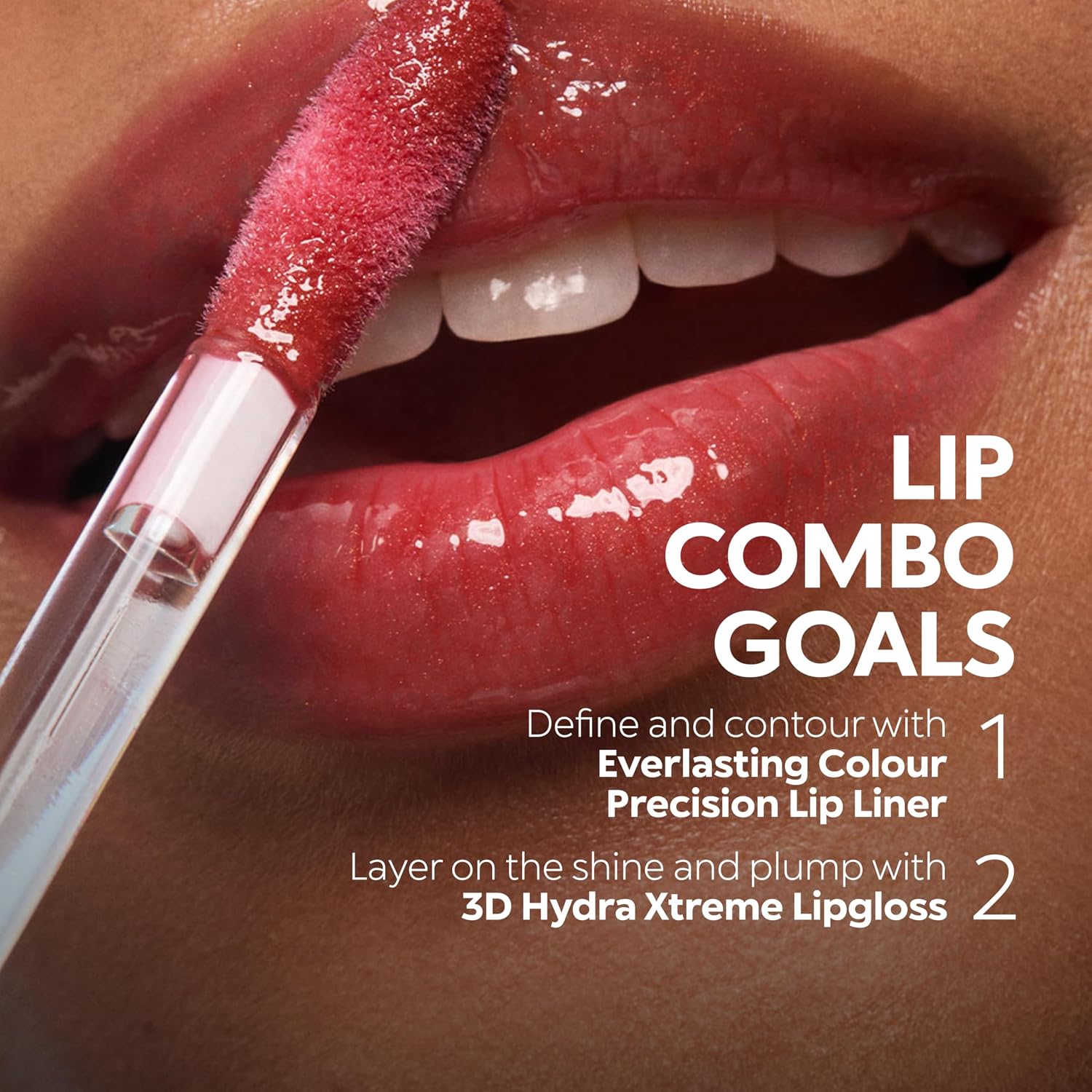 KIKO Milano 3D Hydra Xtreme Lipgloss 05 - 3D Extreme Volume Moisturizing Lip Gloss, Ultra Shiny Mirror Effect, Non-Sticky Texture, Long Lasting Professional