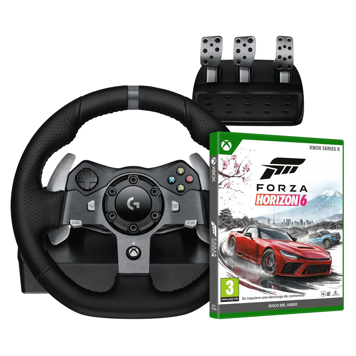 Logitech G G29 SE Driving Force Wheel and Shifter for Playstation & PC