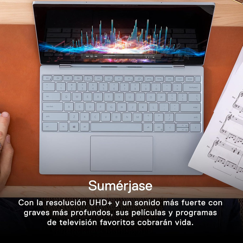 Dell XPS 13 9315 Computador portátil de 13,4" UHD táctil (Intel Core i7-1250U, 16 GB RAM, 512 GB SSD, Intel Iris Xe Graphics, Windows 11 Home) Sky - teclado retroiluminado QWERTY espanhol