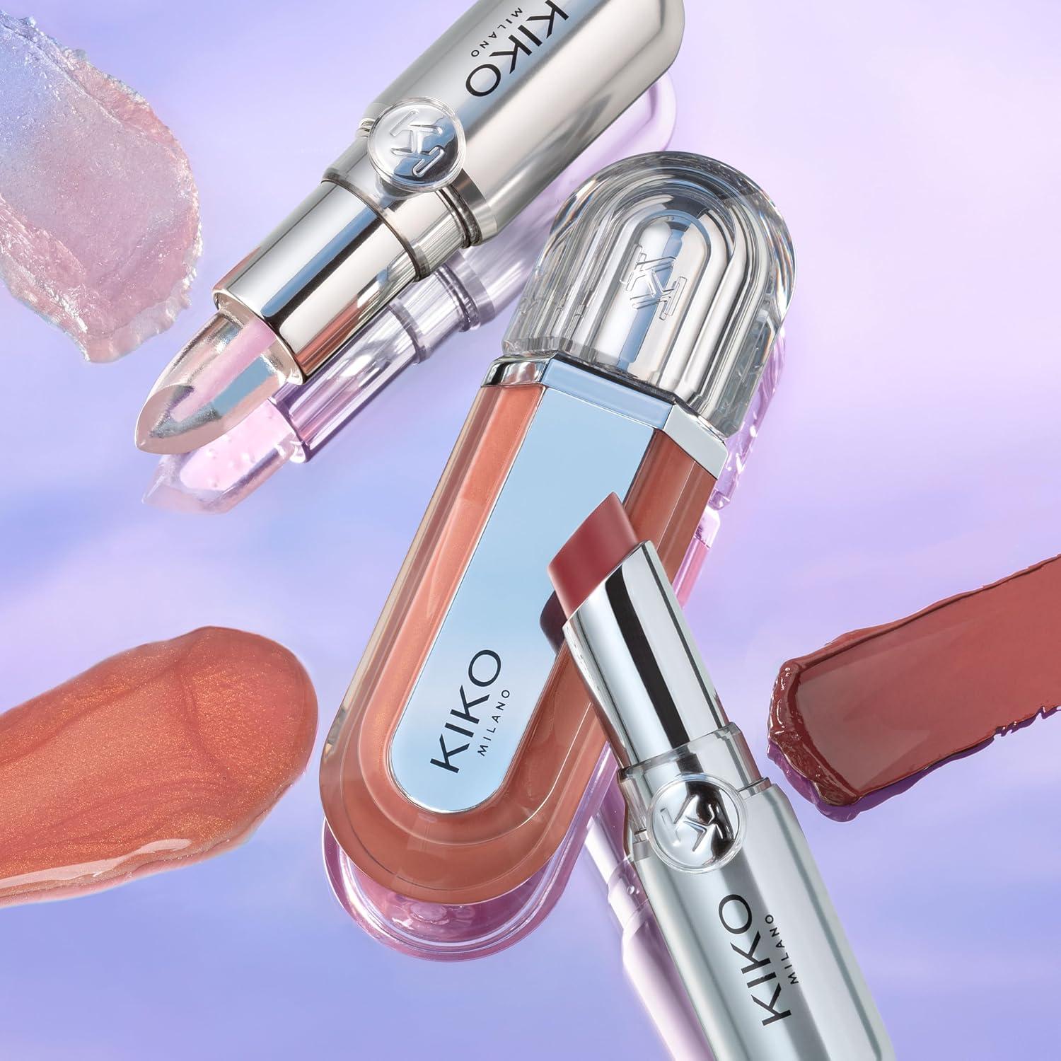 KIKO Milano 3D Hydra Xtreme Lipgloss 05 - 3D Extreme Volume Moisturizing Lip Gloss, Ultra Shiny Mirror Effect, Non-Sticky Texture, Long Lasting Professional