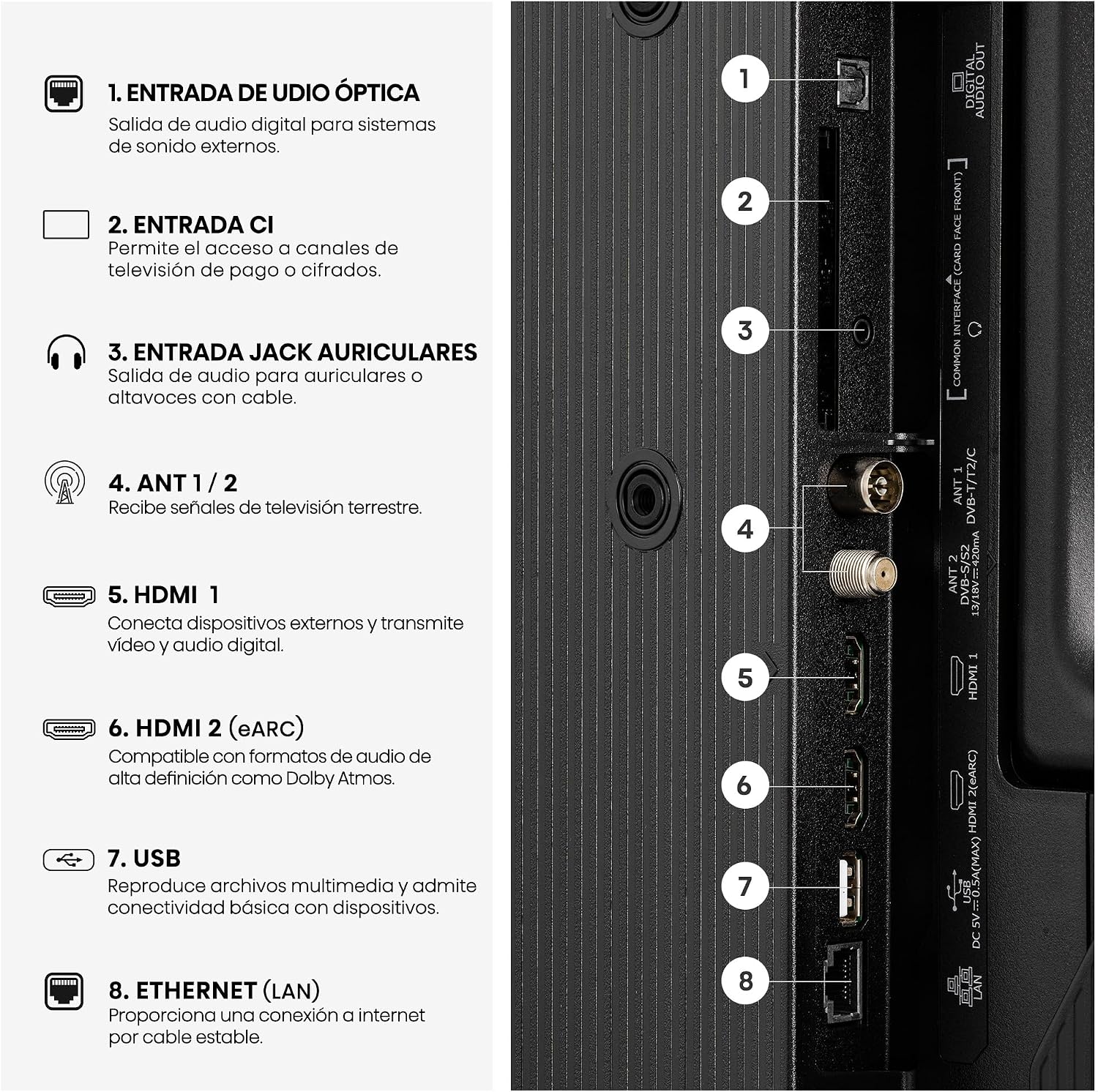 Hisense 40A4S, FHD Smart TV 40 polegadas, Enhancer de cor, Dolby áudio, Share to TV, redução de ruído, modo jogo, Airplay, Smart Home Ready